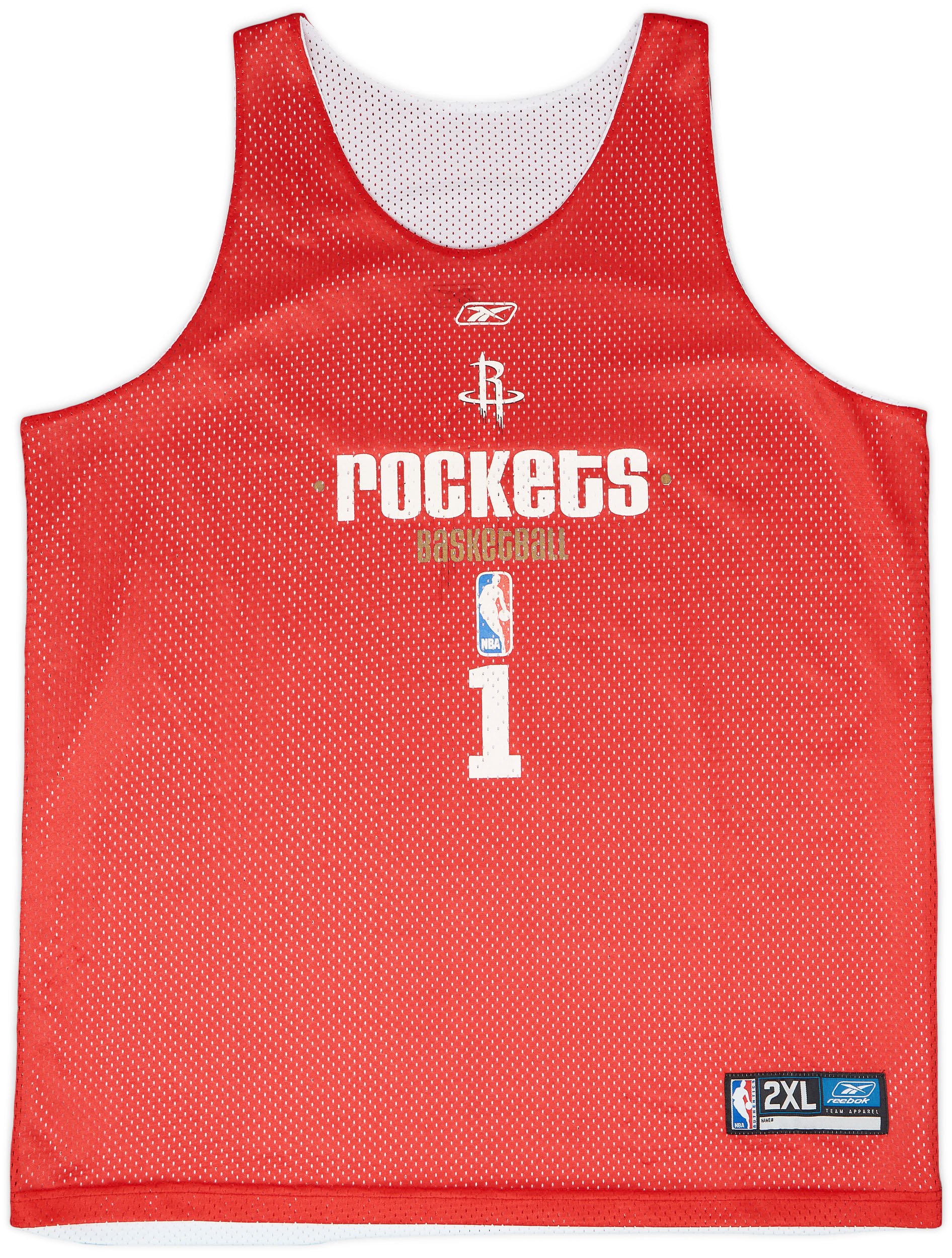 2000s Houston Rockets #1 Jersey (Reversible)