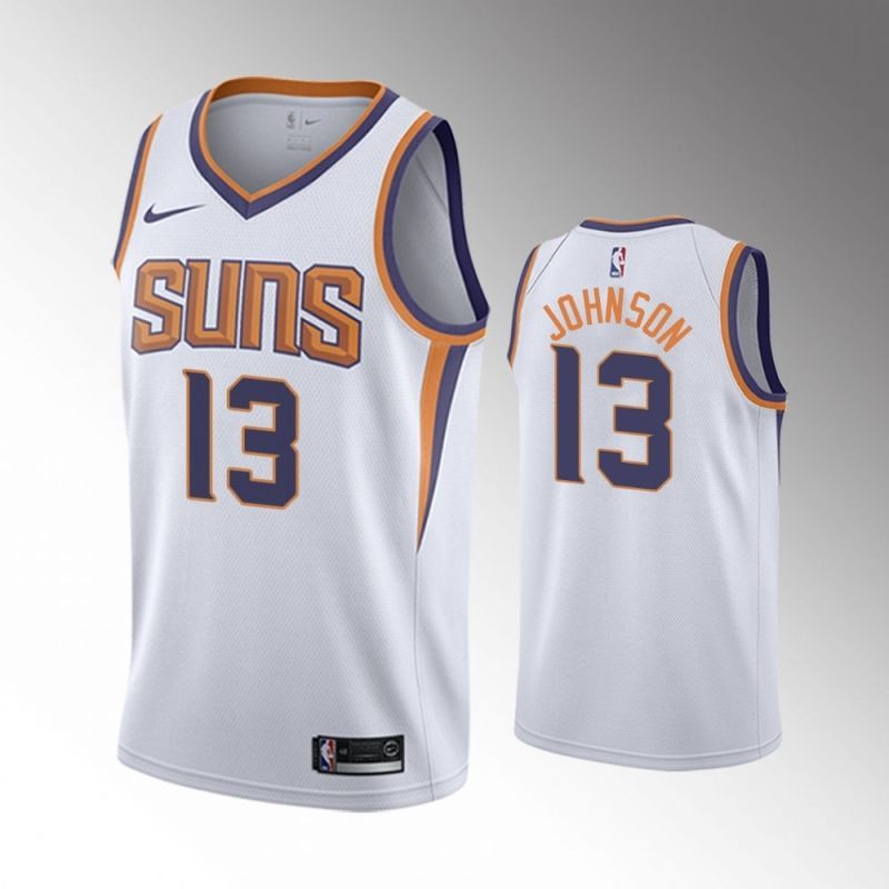 Cameron Johnson #13 Phoenix Suns 2020 Arrival Swingman Jersey - White