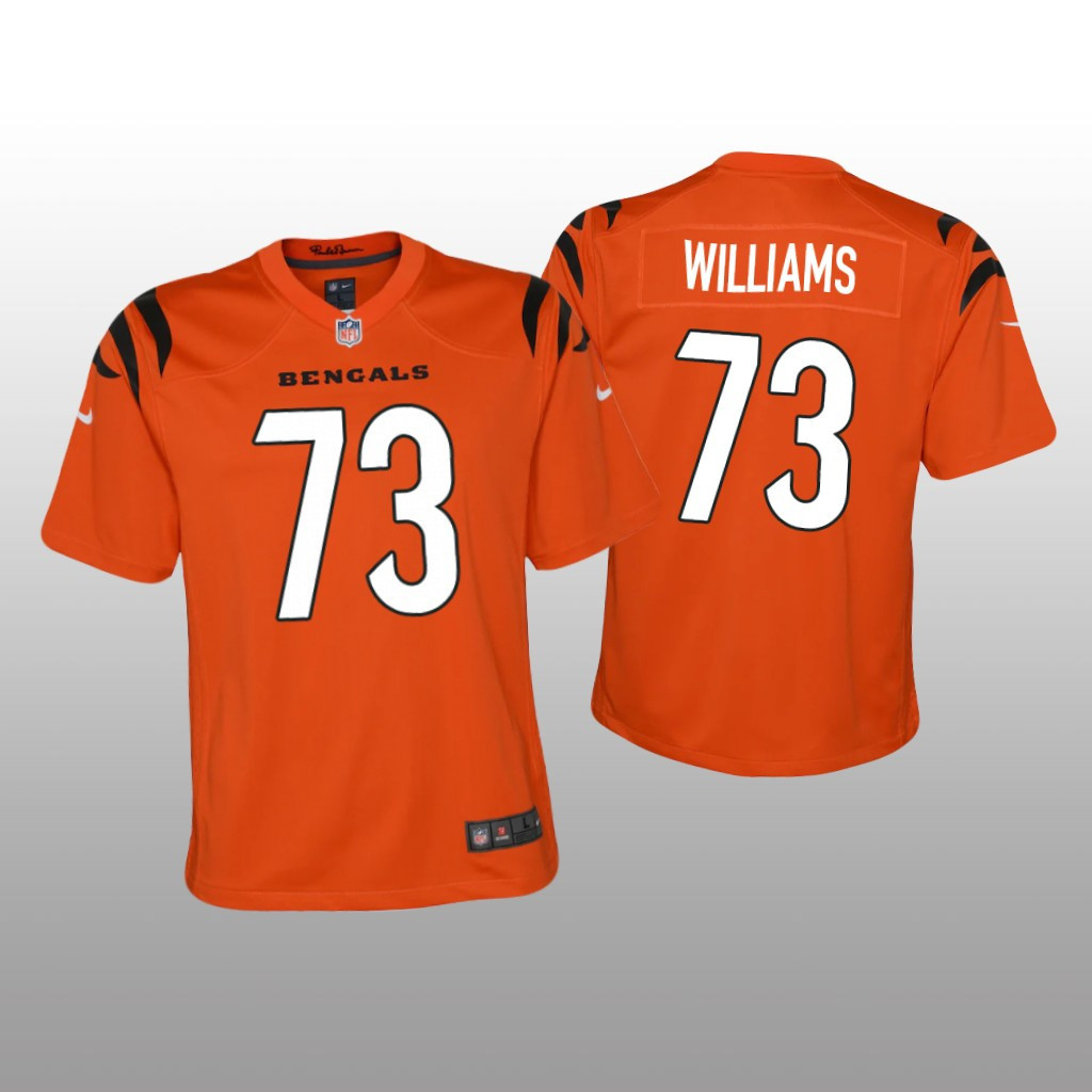 Cincinnati Bengals Jonah Williams Orange Limited Jersey