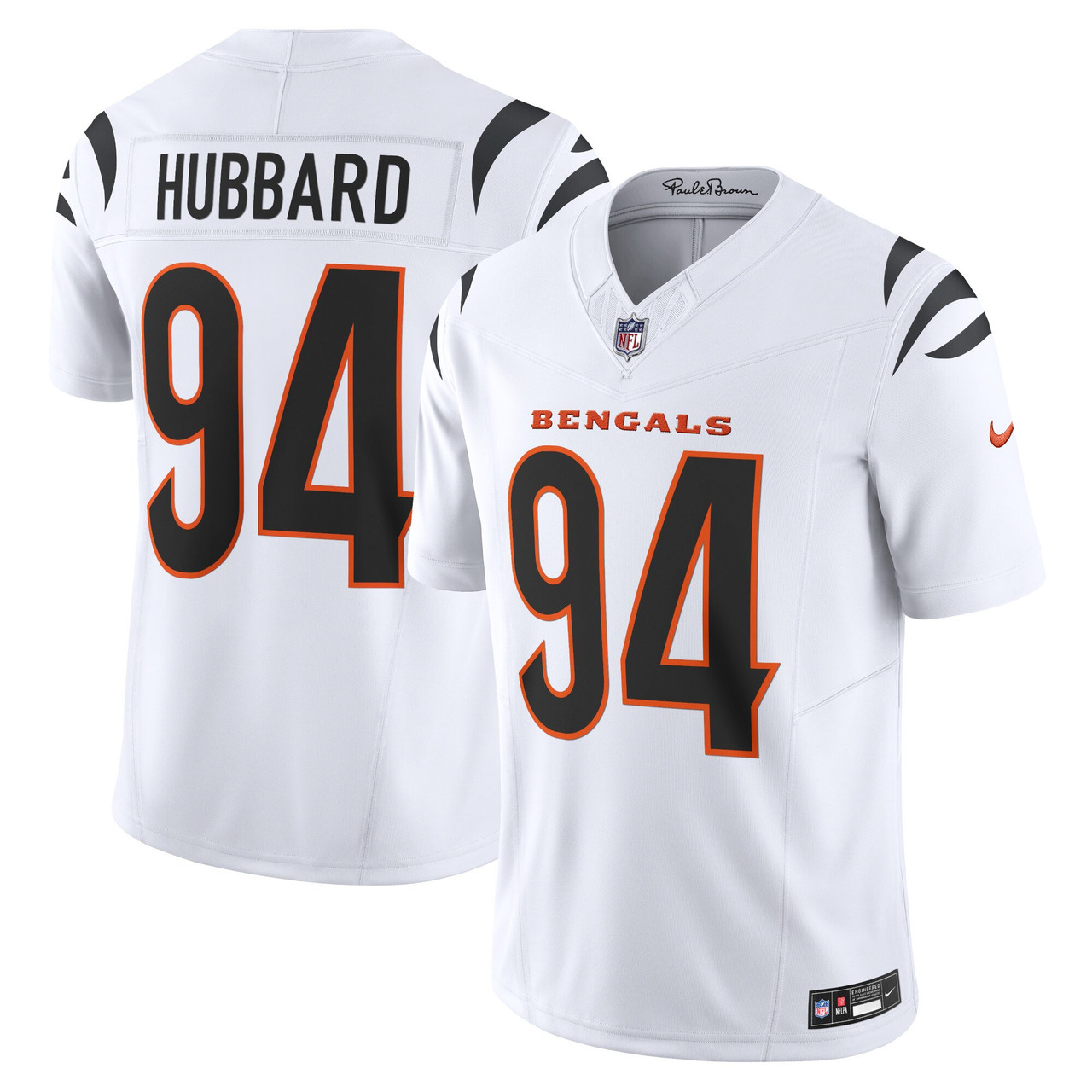 Cincinnati Bengals Sam Hubbard White FUSE Limited Jersey