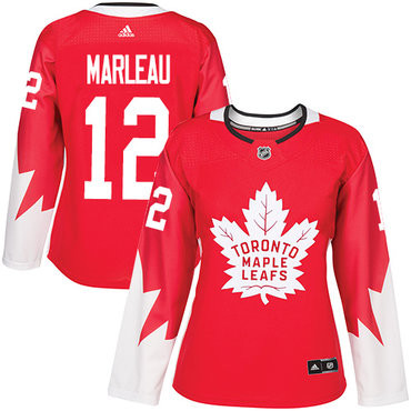 Patrick Marleau #12 Toronto Maple Leafs Team Canada Jersey - Red