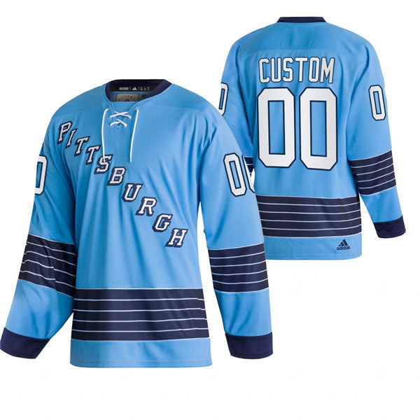 Pittsburgh Penguins 2022 Custom Classics Premier Breakaway Jersey - Blue