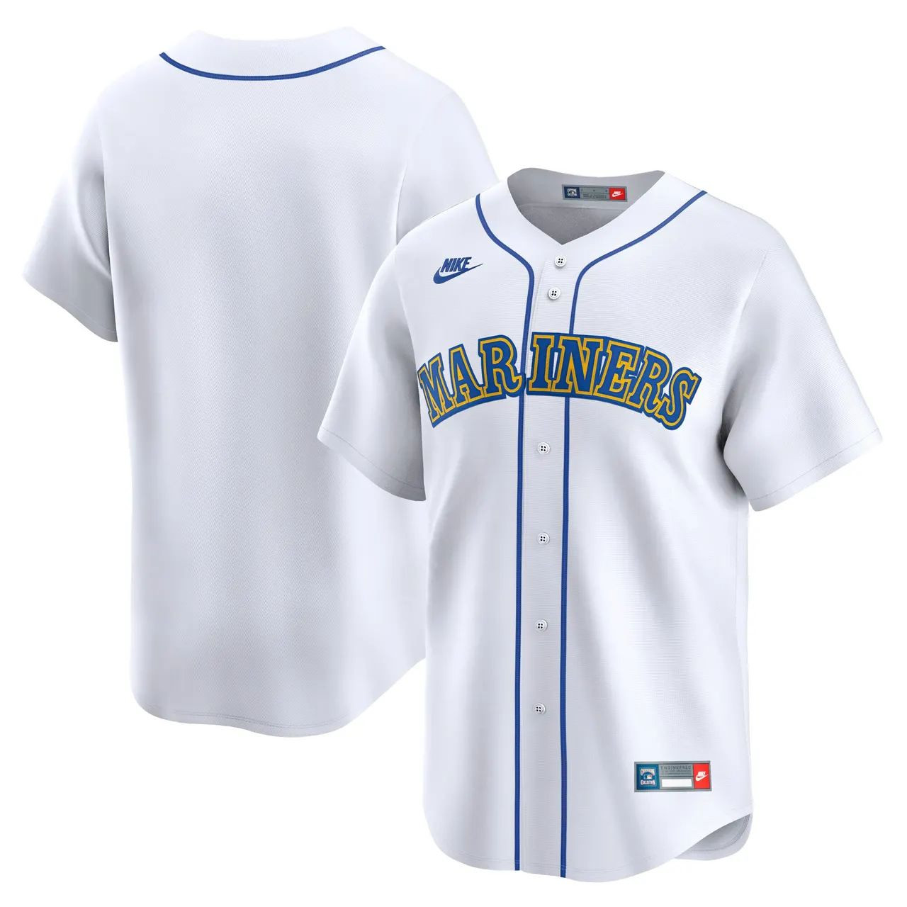 Seattle Mariners White Cooperstown Collection Stadium Jersey